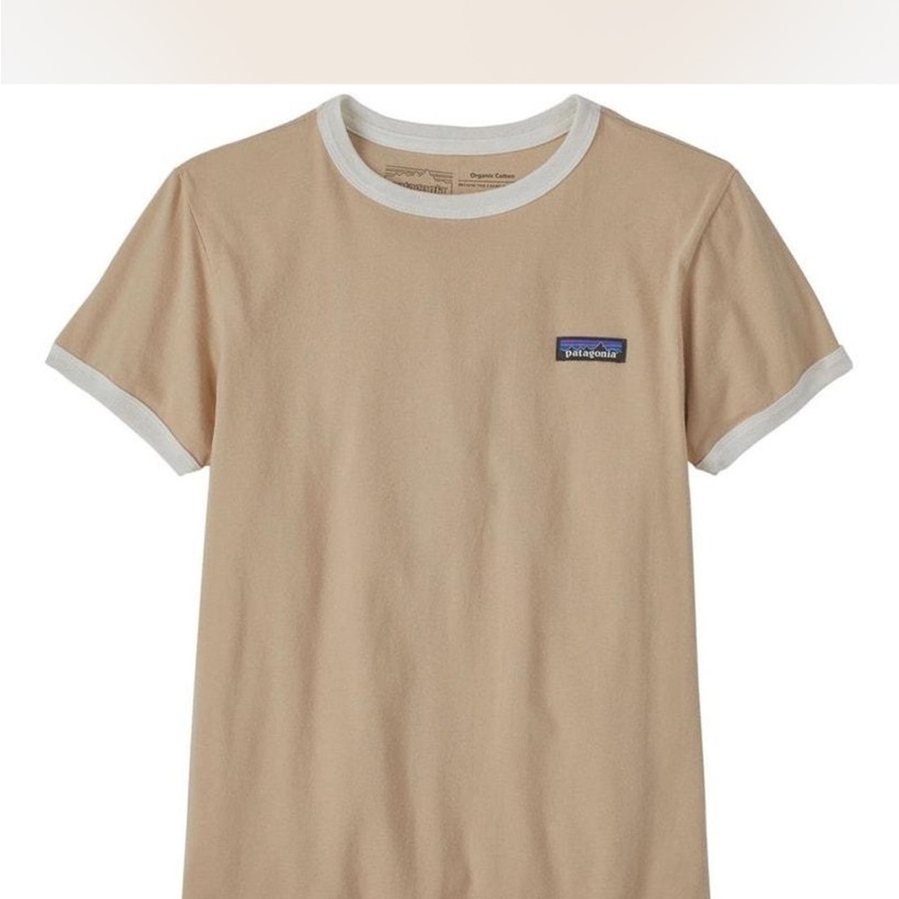 Patagonia Tan Short Sleeve Tee